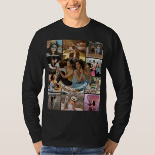 永遠の親友 11枚の写真のコラージュ 友情 Tシャツ