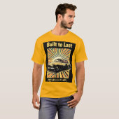 永遠の誇り、クラシックカー魂 – Lo Tシャツ (正面フル)