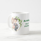 永遠の誓い – 愛のお祝い コーヒーマグカップ (正面左)