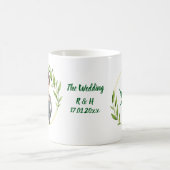 永遠の誓い – 愛のお祝い コーヒーマグカップ (中央)