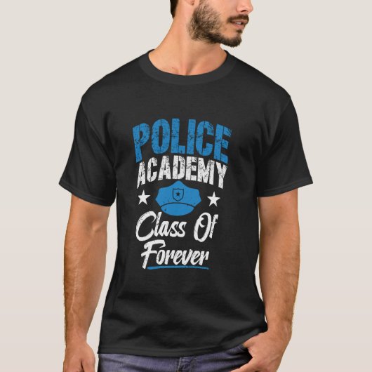 永遠の警察学校卒業 警察学校のクラス Tシャツ (正面)