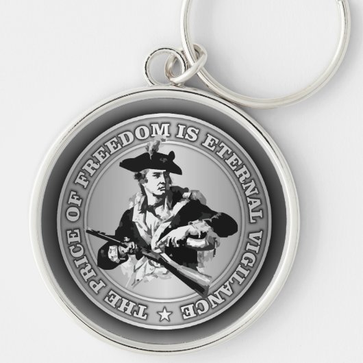 永遠の警戒 キーホルダー (正面)