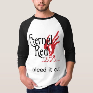 永遠の赤いEternEvil旅行コンサートT Tシャツ