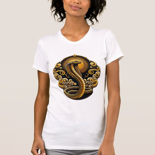 永遠の輝き – 黄金のヘビ» Tシャツ (正面)