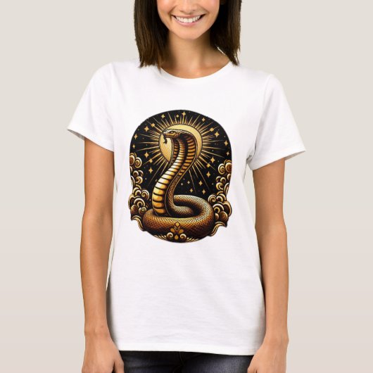 永遠の輝き – 黄金のヘビ» Tシャツ (正面)