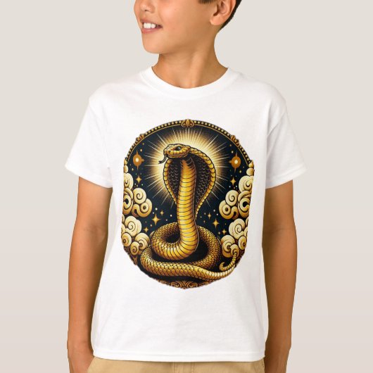 永遠の輝き – 黄金のヘビ» Tシャツ (正面)