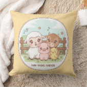 永遠の農場の友達 - かわいい&ほのぼの クッション (ブランケット)