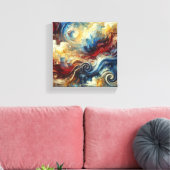 永遠の運動 キャンバスプリント (インサイチュ (リビング))