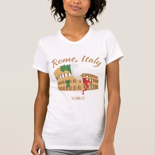 永遠の都:ローマTシャツ Tシャツ (正面)