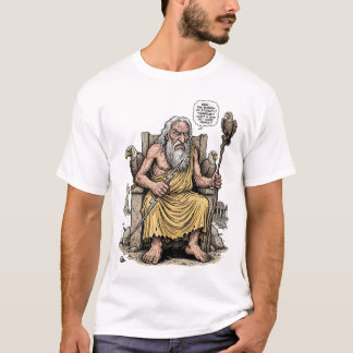 永遠の重荷に疲れた古ゼウス Tシャツ