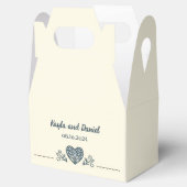 永遠の開花結婚の歓迎 フェイバーボックス (オープン)