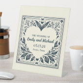 永遠の開花 台座サイン (インサイチュ)