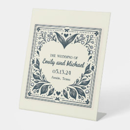 永遠の開花 台座サイン