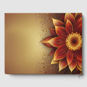 永遠の開花:永遠の愛のお祝い ゲストブック (裏面)