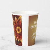 永遠の開花:永遠の愛のお祝い 紙コップ (右)