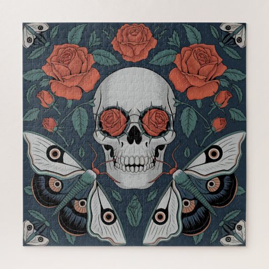 永遠の開花：生と死の踊り ジグソーパズル (縦)