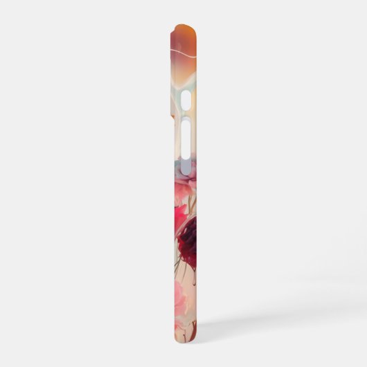 永遠の開花 iPhone 16ケース (左側面)