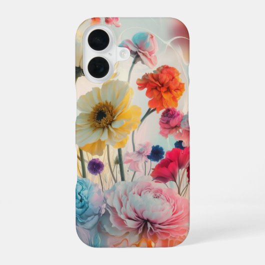 永遠の開花 iPhone 16ケース (裏面)