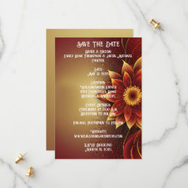 永遠の開花A永遠の愛のお祝い セーブザデート