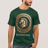 "永遠の馬の紋章" Tシャツ (正面)