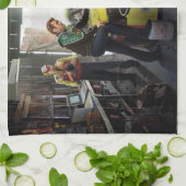 永遠の高速自動車道路2 キッチンタオル (折り畳み)