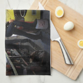 永遠の高速自動車道路2 キッチンタオル (四つ折り)