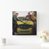 永遠の高速自動車道路 スクエア壁時計 (ホーム)