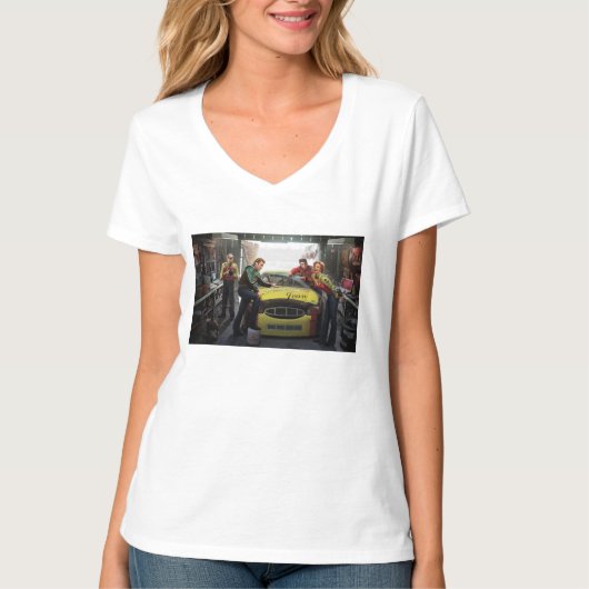 永遠の高速自動車道路 Tシャツ (正面)