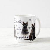永遠の黒猫 コーヒーマグカップ (正面右)