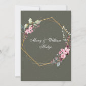 「永遠の50年：忘れられない記念日」 招待状 (裏面)