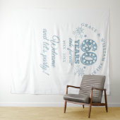 永遠の60周年記念写真用背景に飛び込め タペストリー (インサイチュ(横))