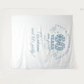 永遠の60周年記念写真用背景に飛び込め タペストリー (正面(横))