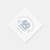 永遠の60周年記念 スタンダードカクテルナプキン (角)