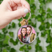 永遠のBFF最高の写真モダンの友達 キーホルダー (手)