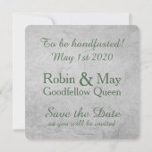 永遠のHandfastingの保存日付 セーブザデート (裏面)