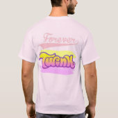 永遠のTwink Tシャツ (裏面)