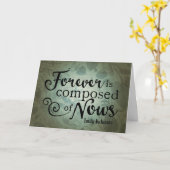 永遠はノウで構成される カード (黄色い花)