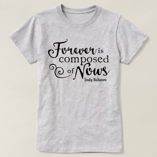 永遠はノウで構成される Tシャツ (デザイン正面)
