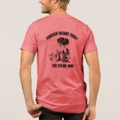 永遠は今日始まる ブライダルSVG - The Future Mrs トライブレンドTシャツ (裏面)