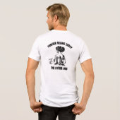 永遠は今日始まる ブライダルSVG - The Future Mrs トライブレンドTシャツ (裏面全面)