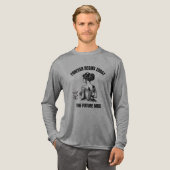 永遠は今日始まる ブライダルSVG - The Future Mrs トライブレンドTシャツ (正面全体)