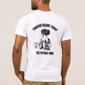 永遠は今日始まる ブライダルSVG - The Future Mrs Tシャツ (裏面)