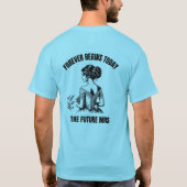 永遠は今日始まる ブライダルSVG - The Future Mrs  Tシャツ (裏面)