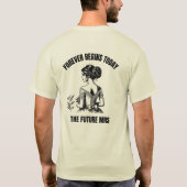 永遠は今日始まる ブライダルSVG - The Future Mrs Tシャツ (裏面)