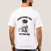 永遠は今日始まる ブライダルSVG - The Future Mrs Tシャツ (裏面)