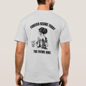 永遠は今日始まる ブライダルSVG - The Future Mrs Tシャツ (裏面)