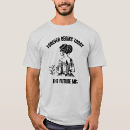 永遠は今日始まる ブライダルSVG - The Future Mrs  Tシャツ