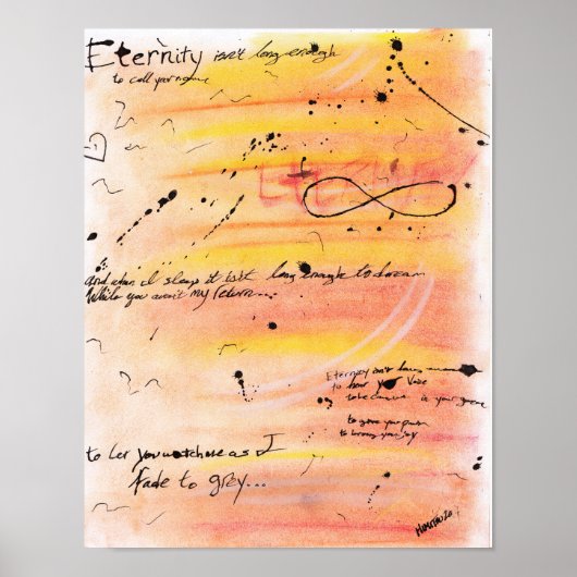 永遠は十分なポスターではない ポスター (正面)