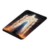 永遠への扉ファンタジーSci-Fiアート マグネット (左側)