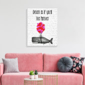 永遠もしに生きる夢 キャンバスプリント (インサイチュ (リビング))